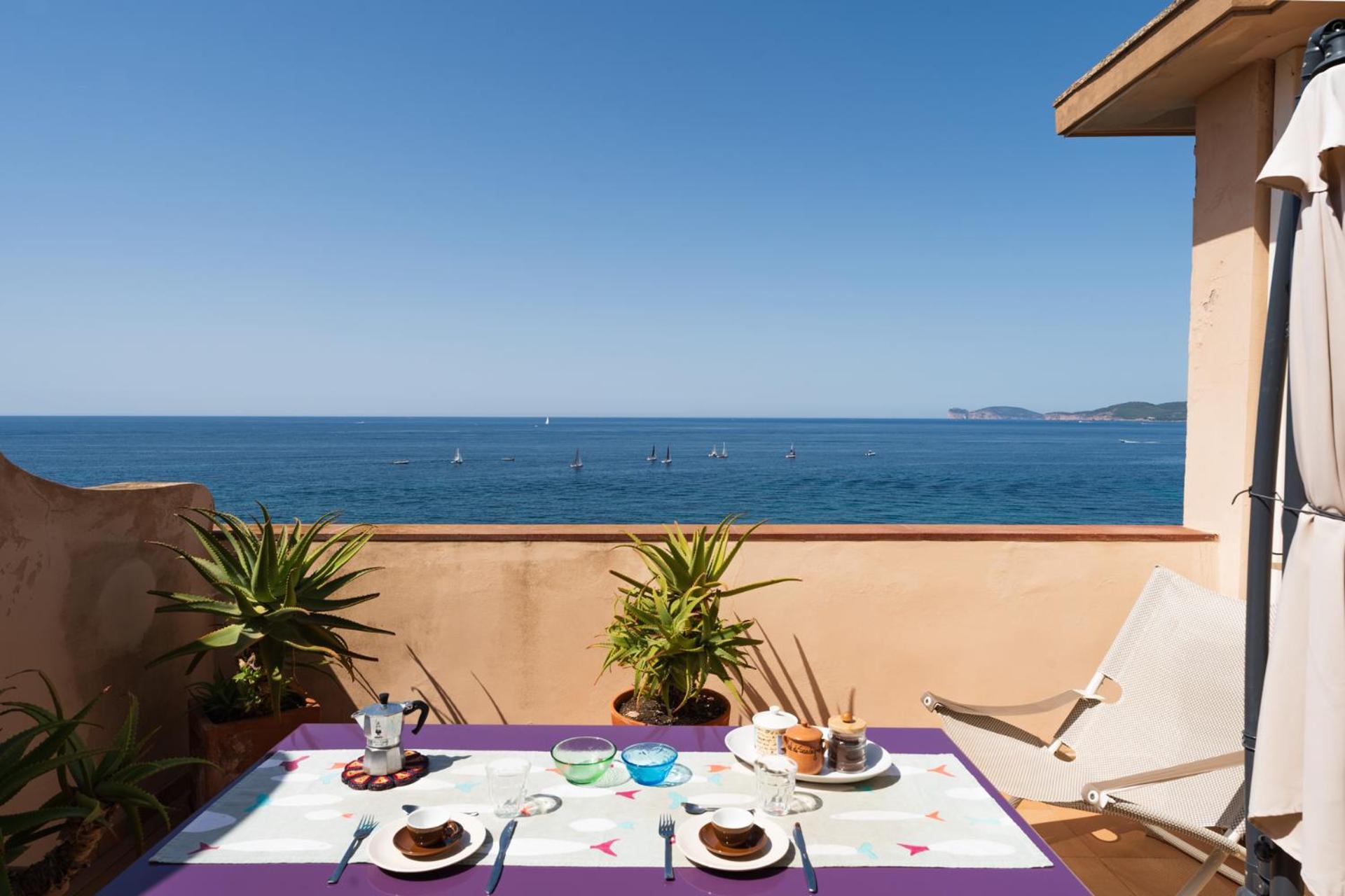 Ferienwohnung L'Attichetto Alghero Exterior foto