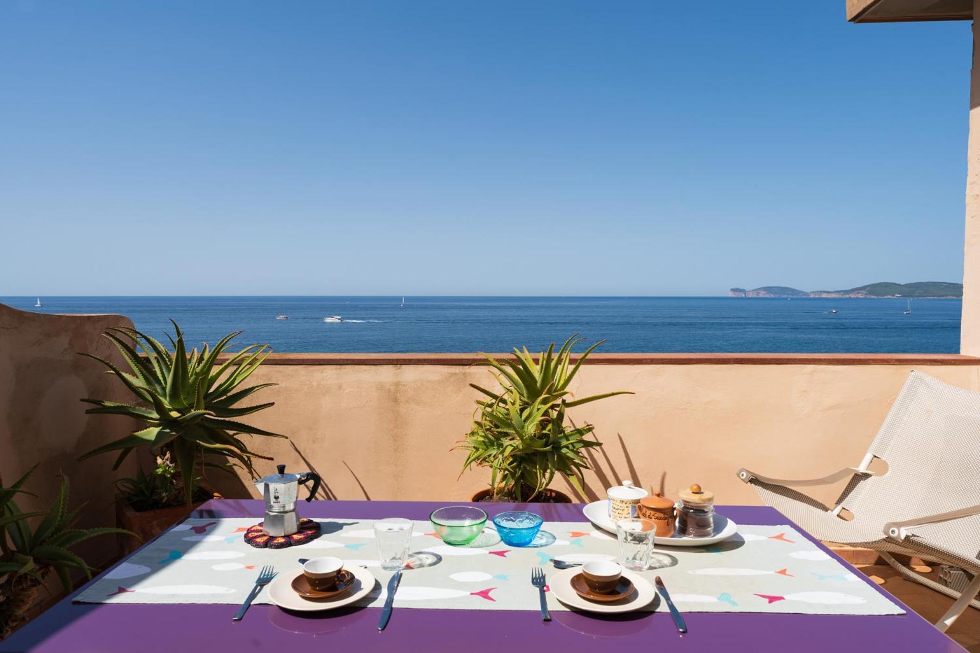 Ferienwohnung L'Attichetto Alghero Exterior foto
